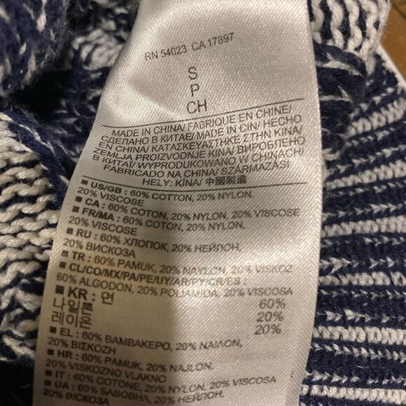 Banana Republic Blue Knit Sweater Small - Picture 6 of 8